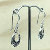 Sterling Silver Filigree Oval Earring - La Trobe Jewellery