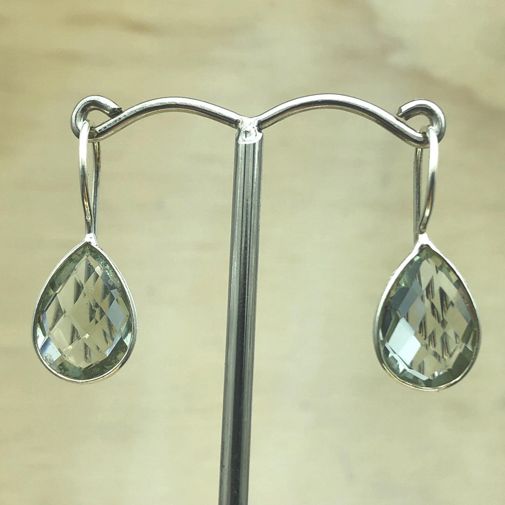 Sterling Silver Green Amethyst Earring - La Trobe Jewellery