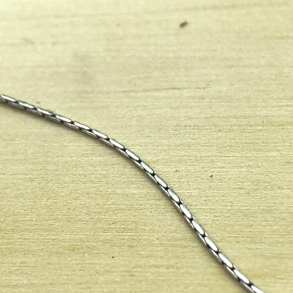Sterling Silver, Gold & Chalcedony Israeli Necklace - La Trobe Jewellery