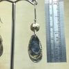 Sterling Silver Gold & Anodised Silver Israeli Earrings - La Trobe Jewellery