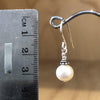 Sterling Silver Earrings pearl pink & HT fancy bead - La Trobe Jewellery
