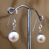 Sterling Silver Pink Pearl Drop Earring - La Trobe Jewellery