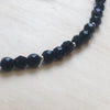 Gemstone Onyx & Sterling Silver Necklace - La Trobe Jewellery