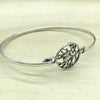 Sterling Silver Decorative Bird Bangle - La Trobe Jewellery
