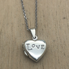 Sterling Silver Love Heart Locket - La Trobe Jewellery