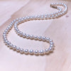 Pearl (White) 9ct Silk Knotted Necklace - La Trobe Jewellery