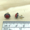Coral Studs - La Trobe Jewellery