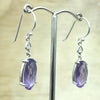 Sterling Silver Amethyst Oval Earrings - La Trobe Jewellery
