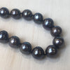 Pearl (Black) Silk Knotted Necklace - La Trobe Jewellery