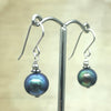 Sterling Silver Black Pearl Drop Earring - La Trobe Jewellery