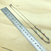 Sterling Silver, Gold and Agate Israeli Necklace - La Trobe Jewellery