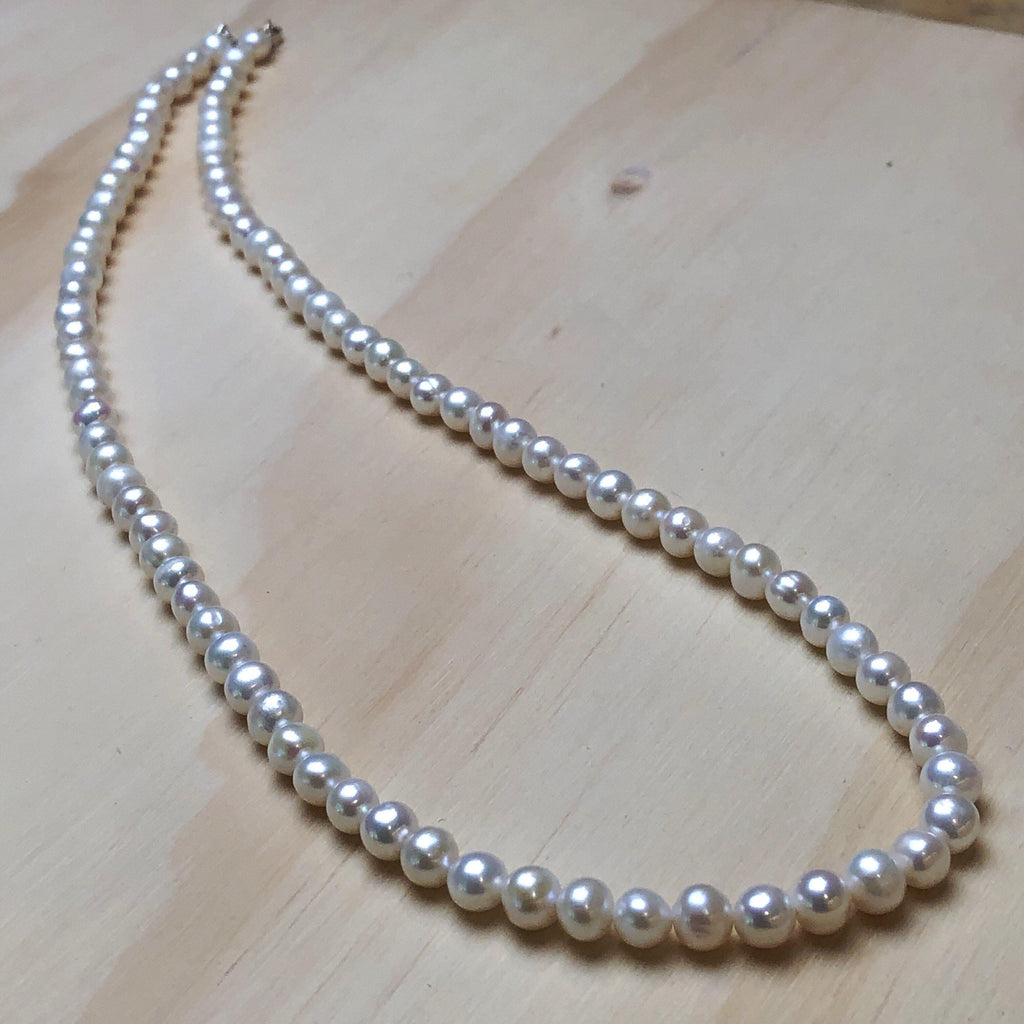 Pearl (White) Necklace - La Trobe Jewellery