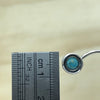 Sterling Silver Turquoise Israeli stud - La Trobe Jewellery