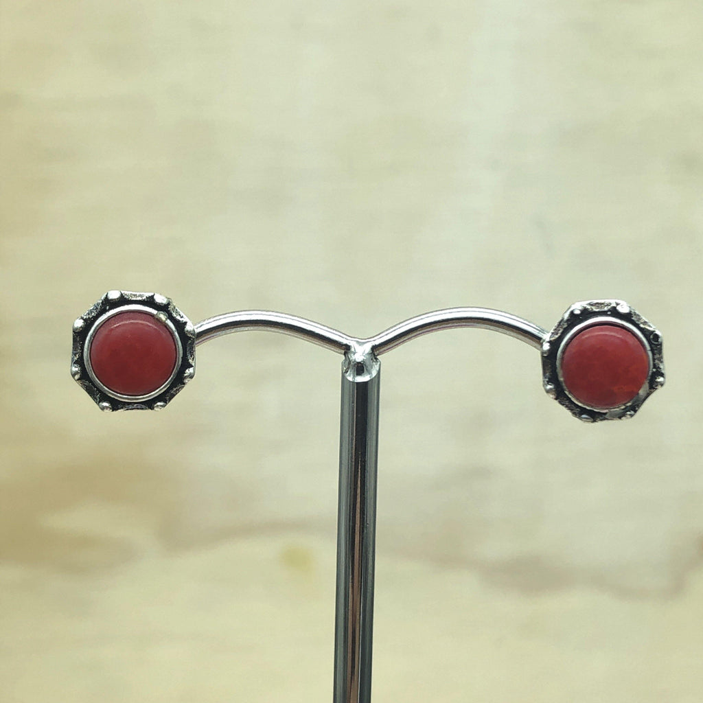 Coral Studs - La Trobe Jewellery