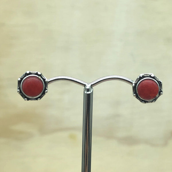 Coral Studs - La Trobe Jewellery