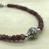 Sterling Silver & Ruby Bracelet - La Trobe Jewellery