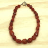Gemstone Carnelian & Sterling Silver Hill Tribe Necklace - La Trobe Jewellery