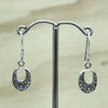 Sterling Silver Filigree Oval Earring - La Trobe Jewellery