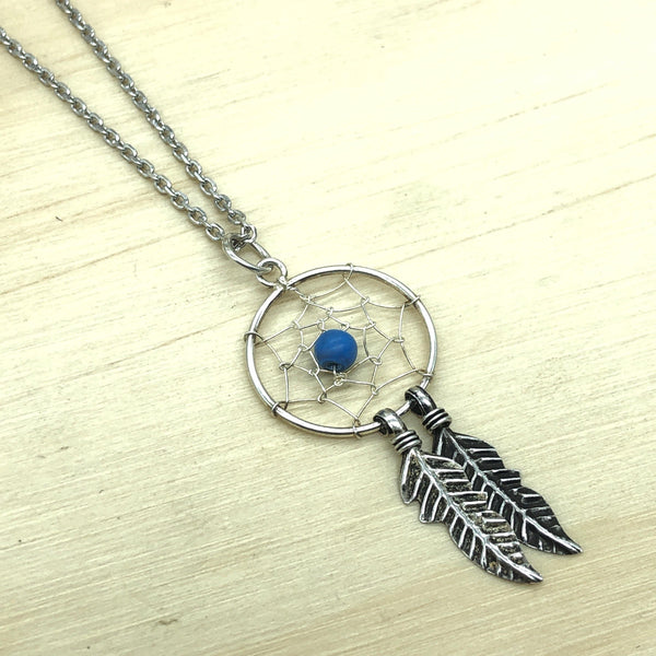 Sterling Silver Dream Catcher Pendant - La Trobe Jewellery