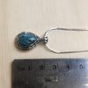 Gemstone Turquoise Teardrop Pendant - La Trobe Jewellery