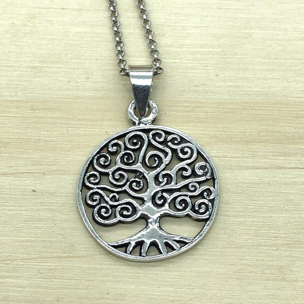 Sterling Silver Tree Of Life Pendant - La Trobe Jewellery