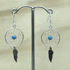 Sterling Silver Turquoise Dream Catcher Earring - La Trobe Jewellery