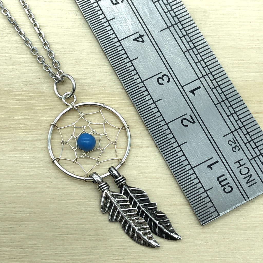 Sterling Silver Dream Catcher Pendant - La Trobe Jewellery