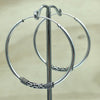 Sterling Silver Bali Style Loop 4cm - La Trobe Jewellery