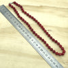 Gemstone Ruby Silk Knotted Necklace - La Trobe Jewellery