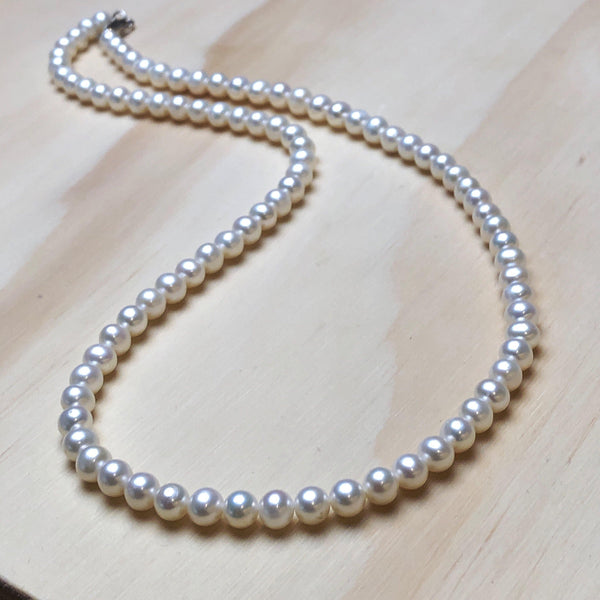 Pearl (White) Necklace - La Trobe Jewellery