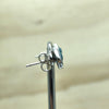 Sterling Silver Turquoise Israeli stud - La Trobe Jewellery