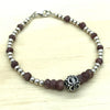 Sterling Silver & Ruby Bracelet - La Trobe Jewellery