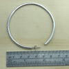 Sterling Silver Cubic Loop 60cm - La Trobe Jewellery