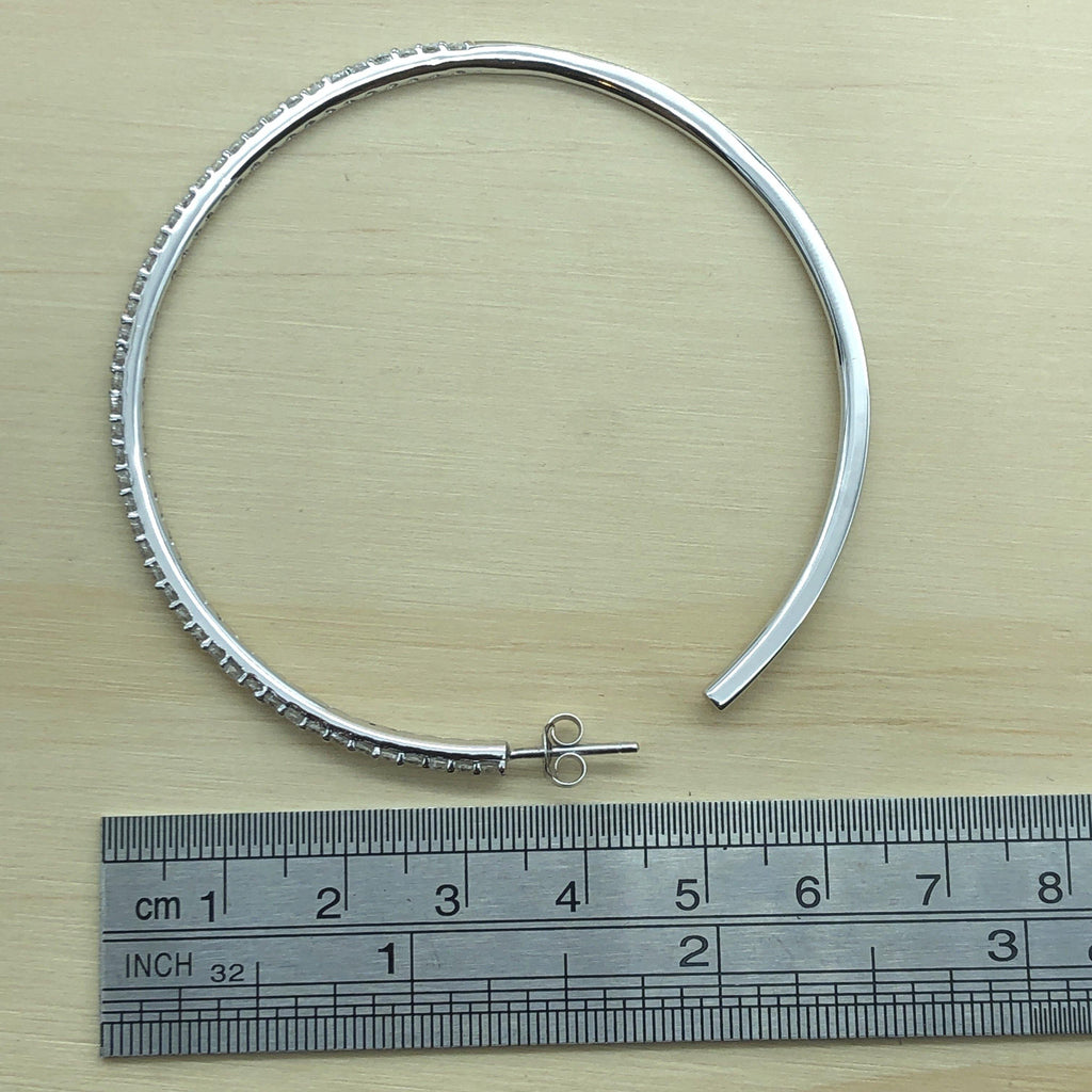 Sterling Silver Cubic Loop 60cm - La Trobe Jewellery